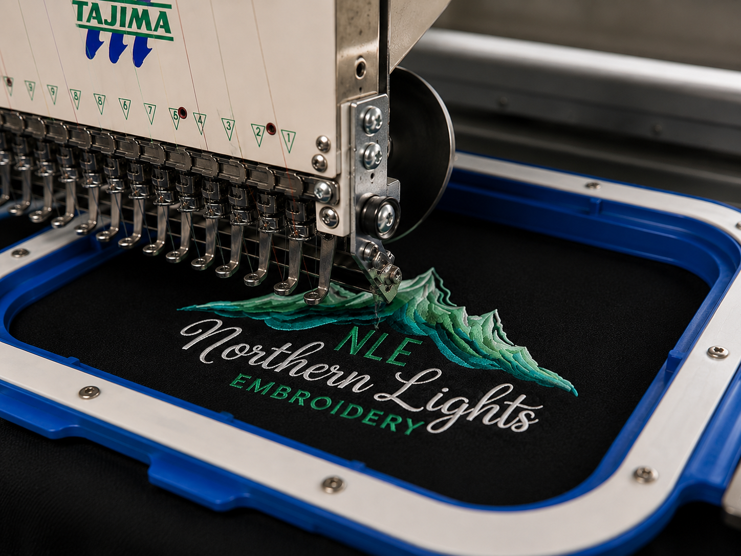 Northern Lights Embroidery